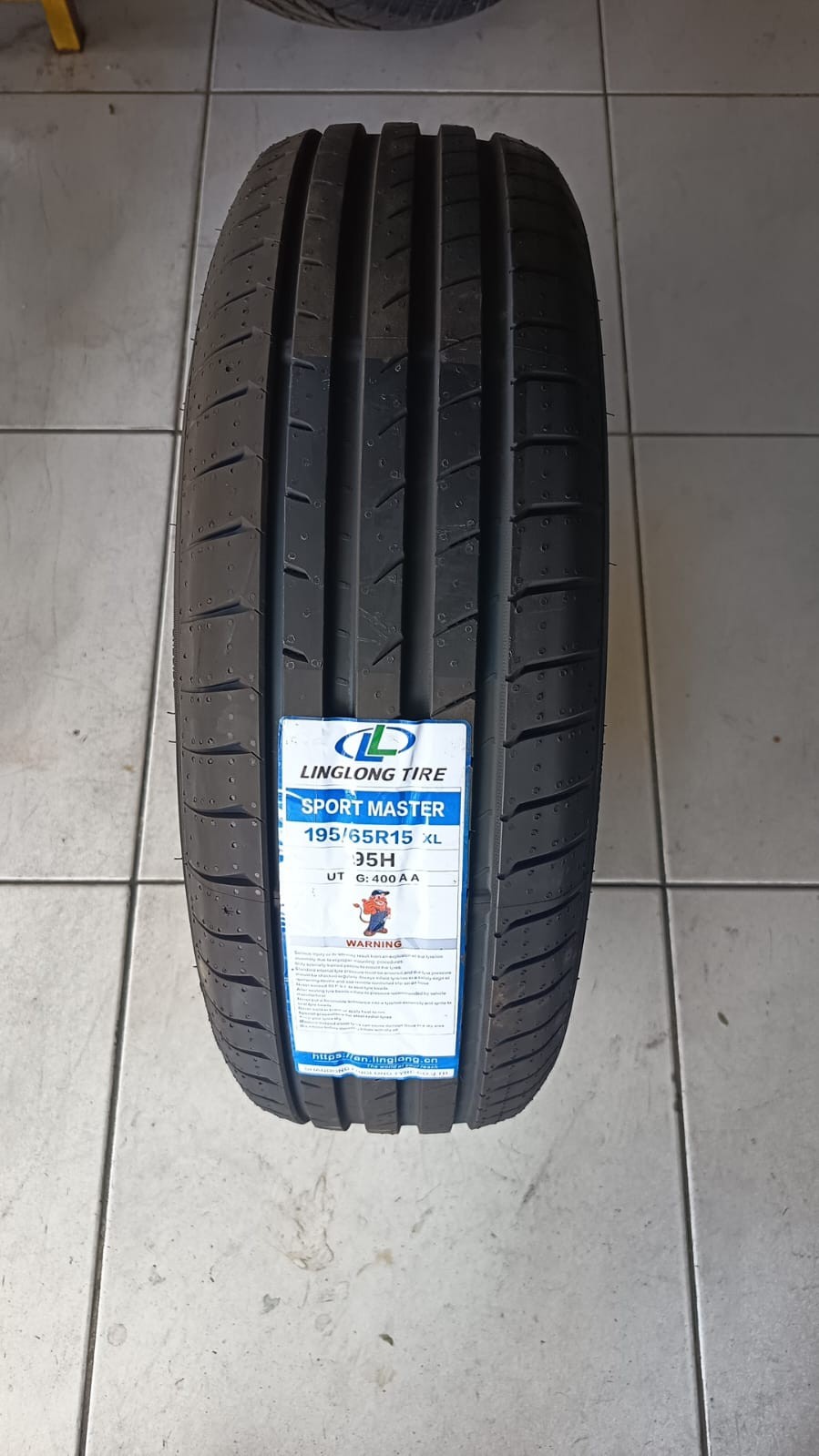 Ling Long Tire SPORT MASTER 195/65R15 XL 95H